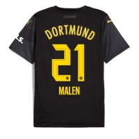 Borussia Dortmund Donyell Malen #21 Gostujuci Dres 2024-25 Kratak Rukav